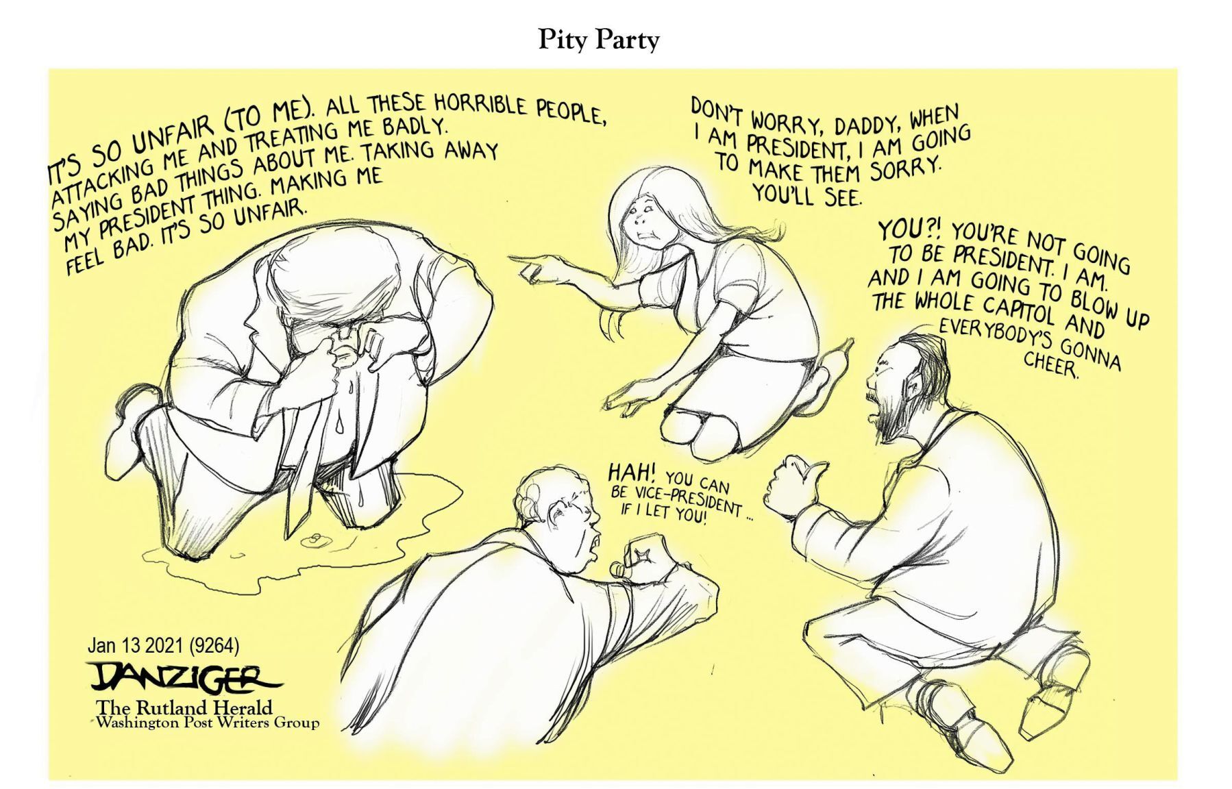Jeff Danziger cartoon